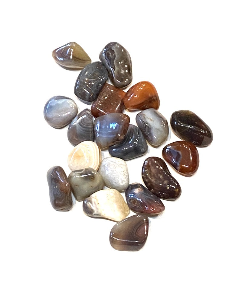 Agate - Grey Botswana (M) – The Rock Store