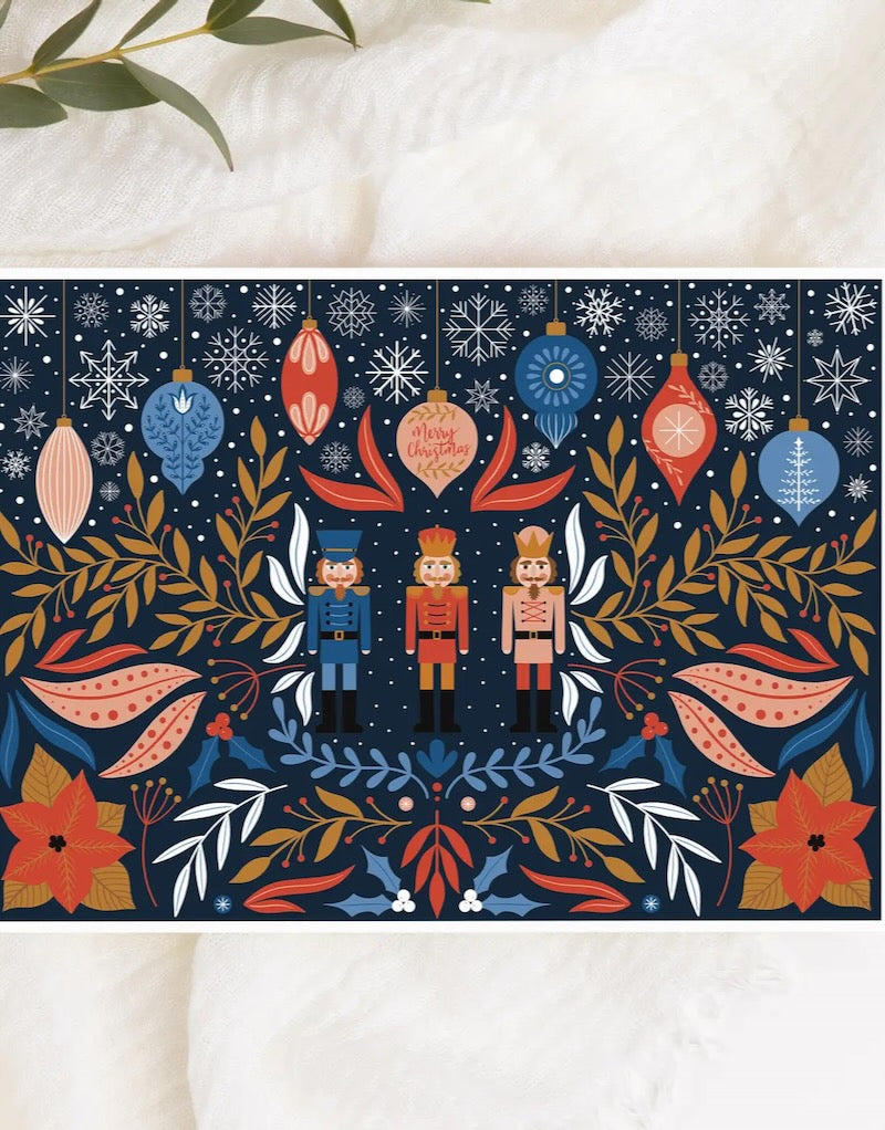 Nutcracker Holiday Greeting Card