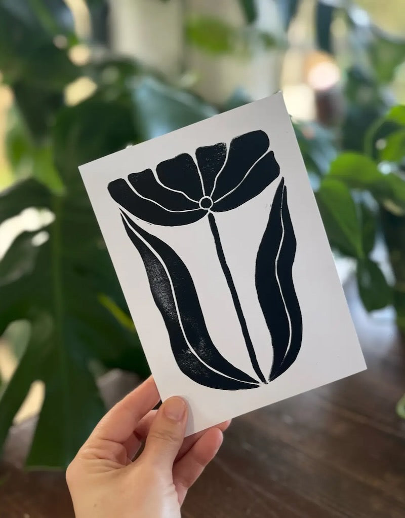 Floral Greeting Card