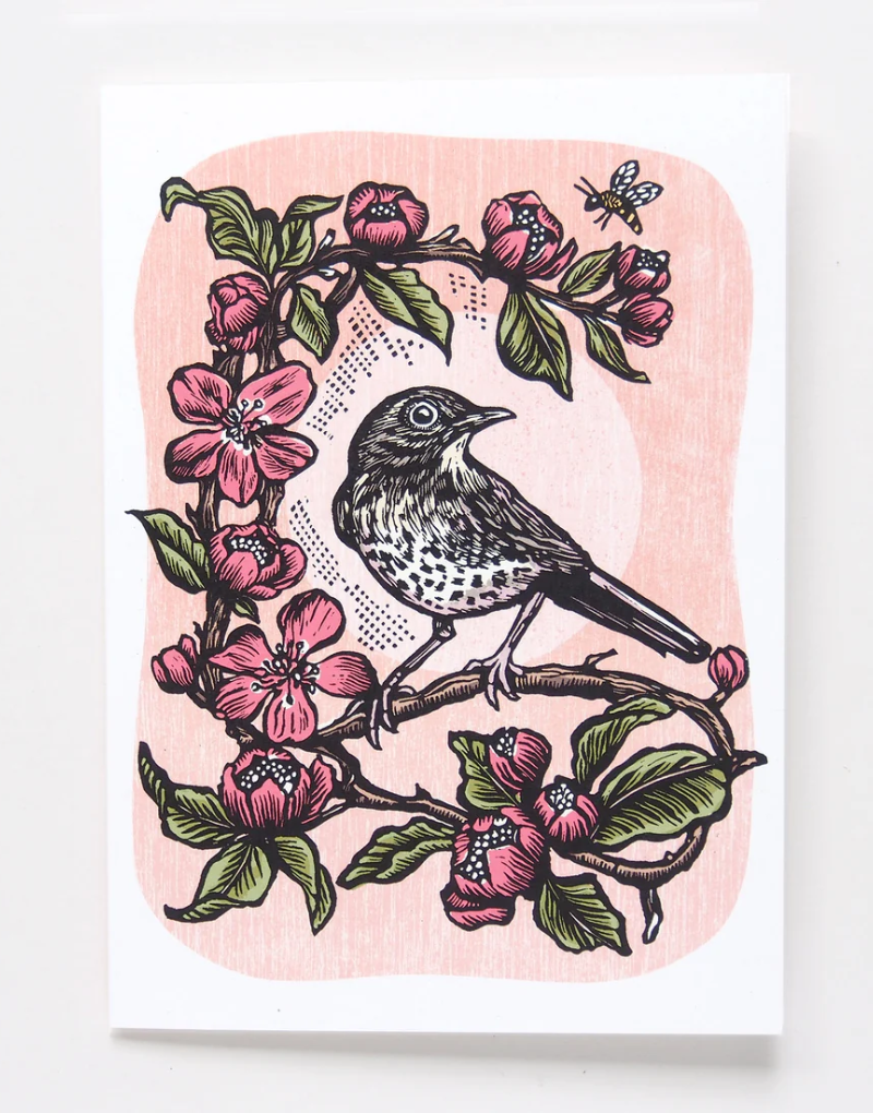 In The Orchard - Blank Card