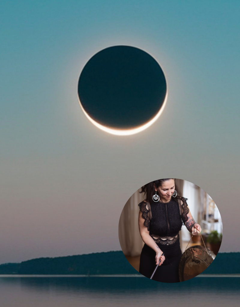 Eclipse Season Gong Bath Intention Ceremony Aug 15th