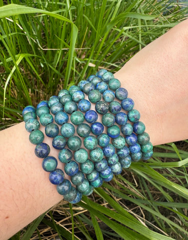 Azurite Bracelet - 8mm