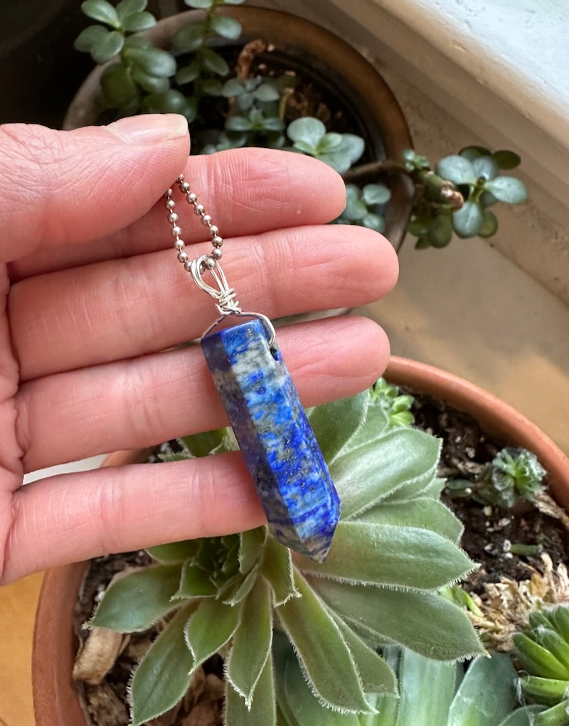 Lapis Lazuli Pendant Point