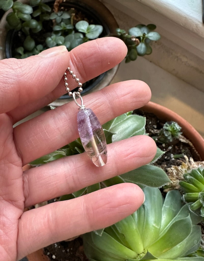 Ametrine Cylinder Pendant