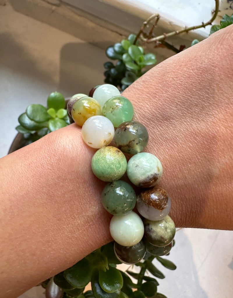 Chrysoprase A+ - 12 mm round