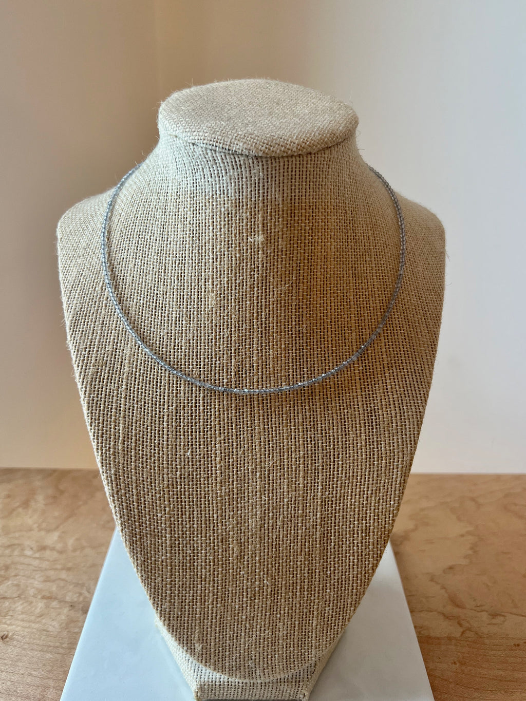 LABRADORITE BEADED NECKLACE