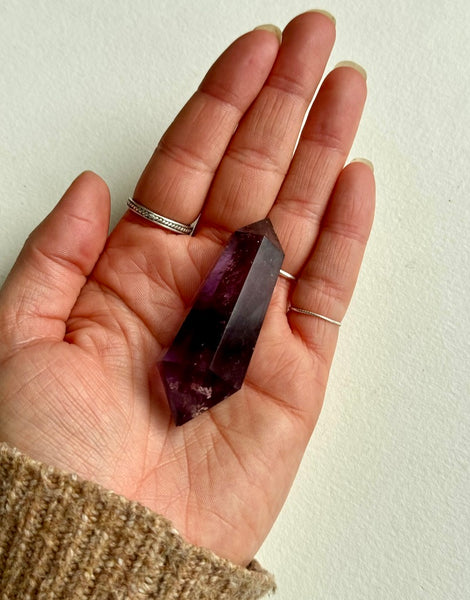 Amethyst D.T Polished Point
