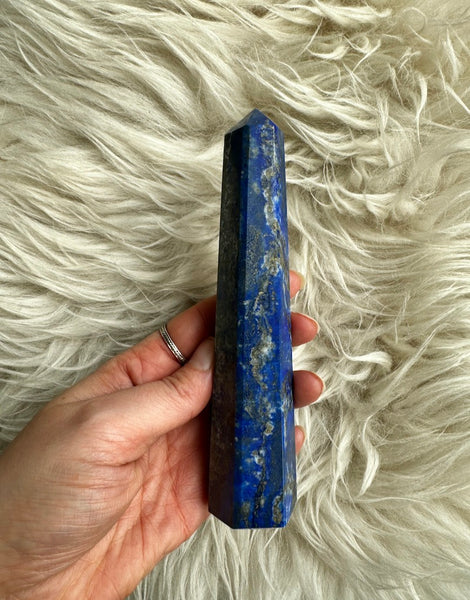 Lapis Lazuli Double Terminated Wand - XL