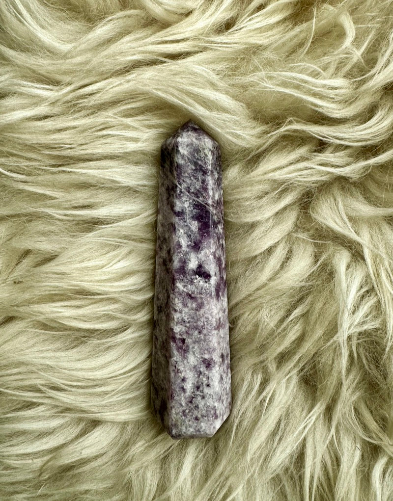 Lepidolite Tower - XL