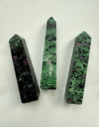 RUBY IN ZOISITE OBELISK TOWER