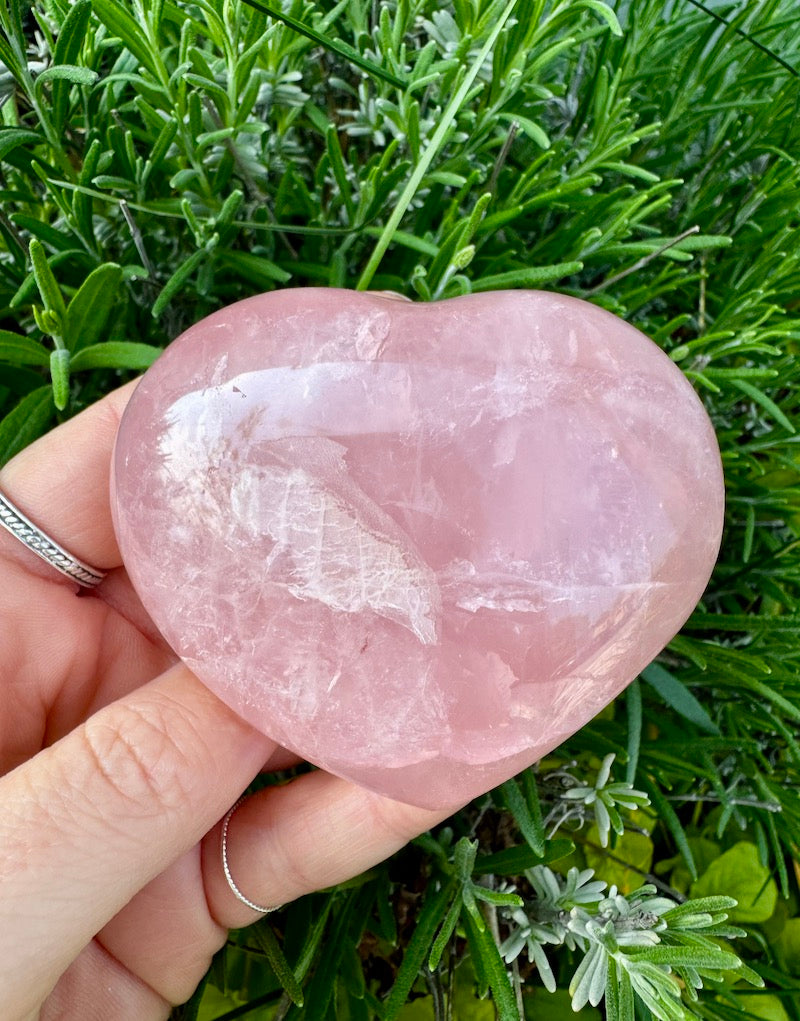 Quartz - Rose Heart Medium