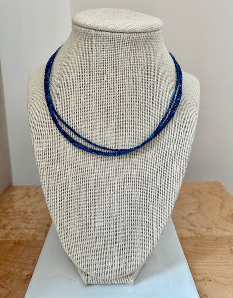 KYANITE BEADED NECKLACE