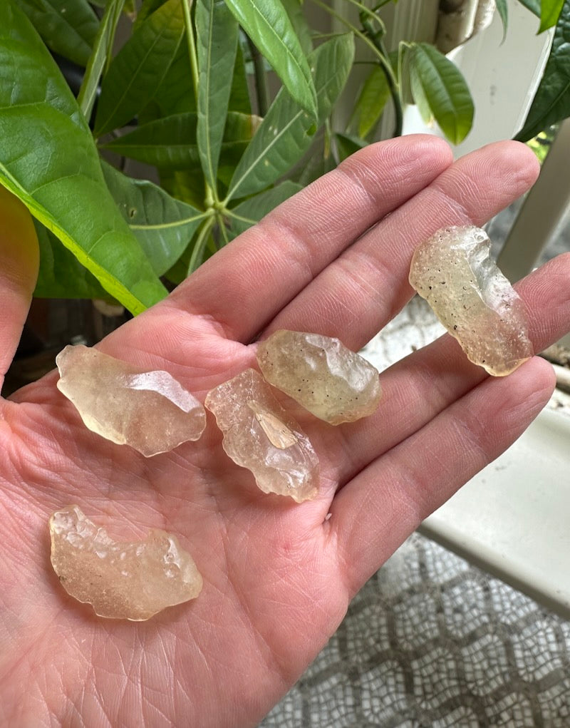 Libyan Gold Tektite Raw