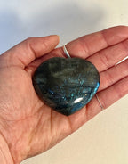 LABRADORITE HEART