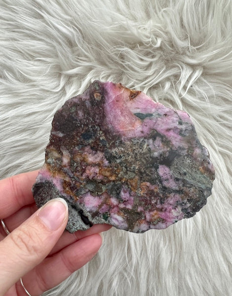 Cobaltoan Calcite Slab