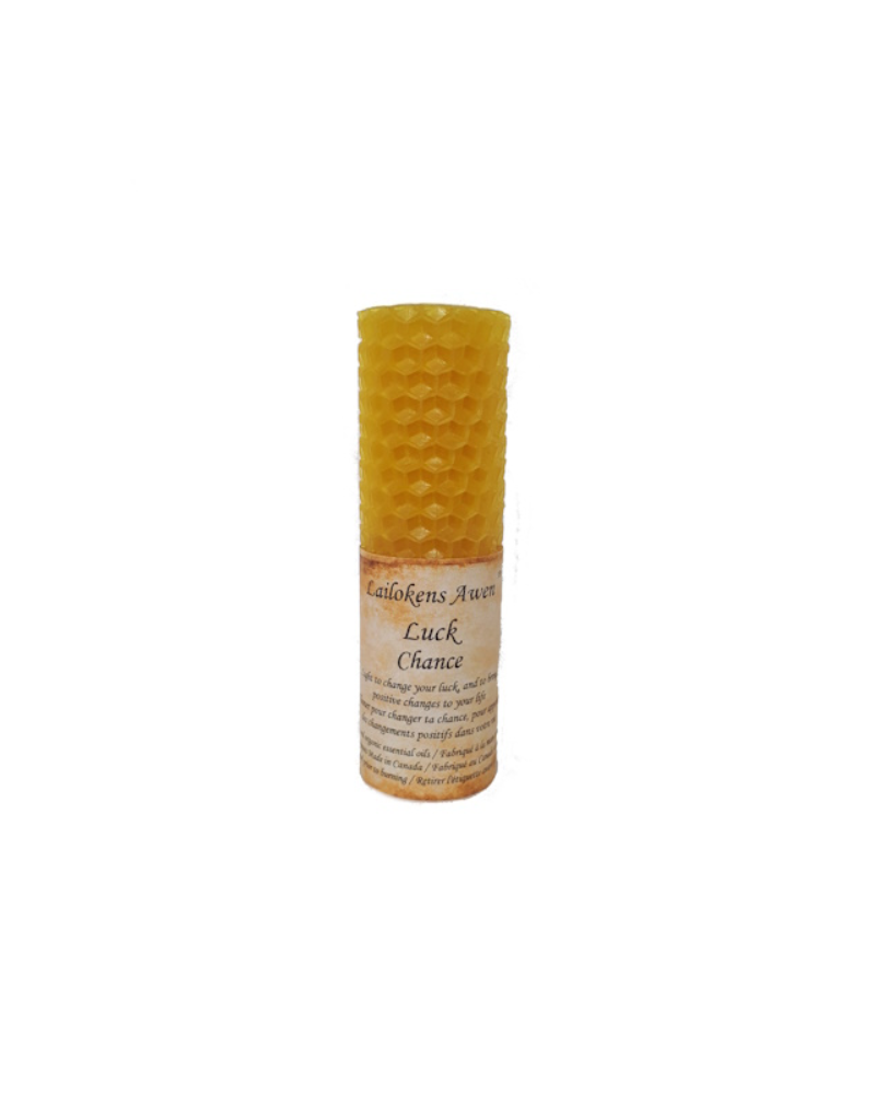 Luck Spell Beeswax Candle