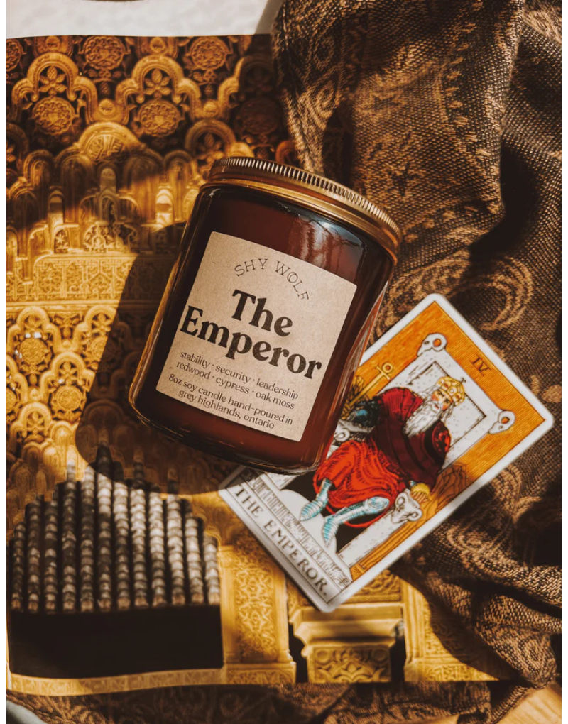 Shy Wolf Candle - The Emperor