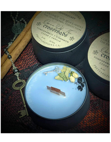 Queen of the Crossroads Hekate Candle