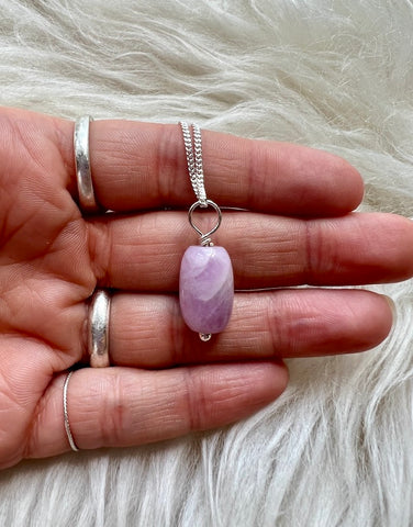 KUNZITE PENDANT