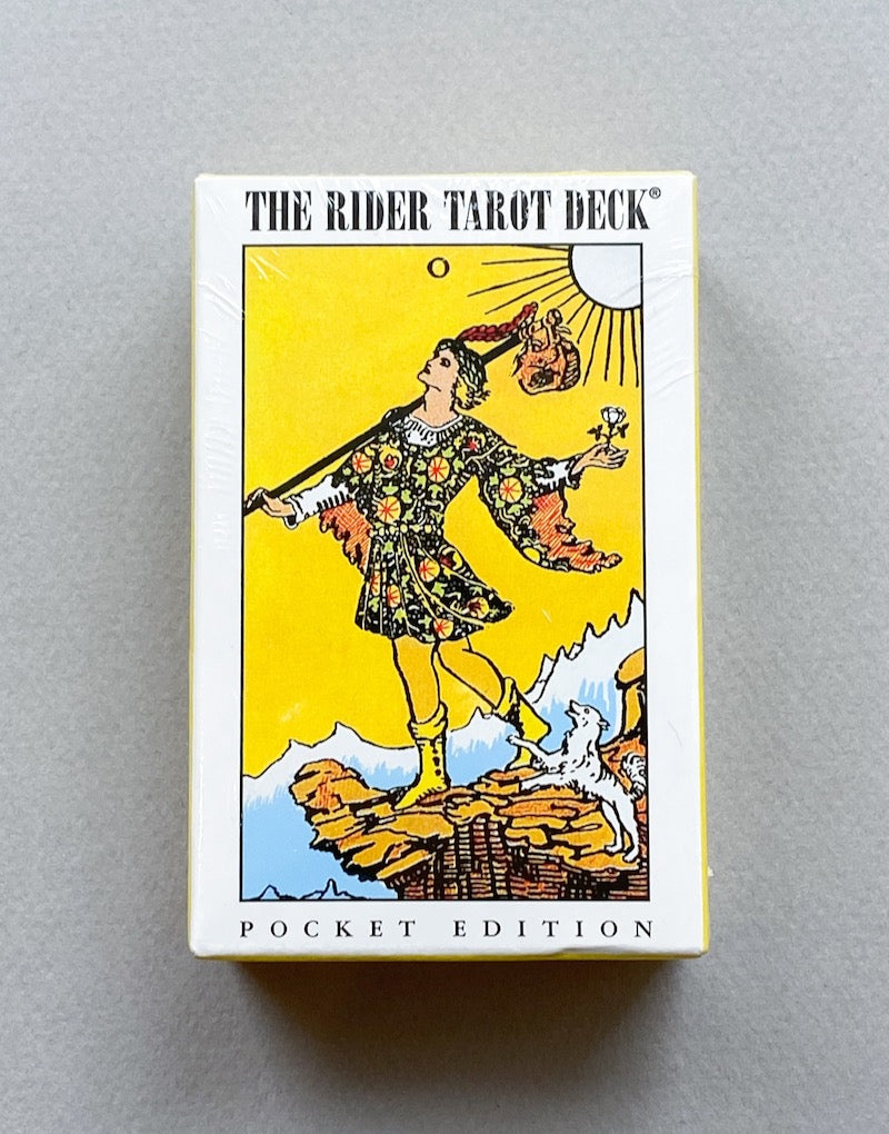 RIDER-WAITE POCKET TAROT DECK
