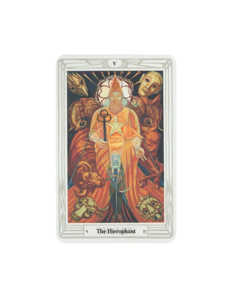 CROWLY THOTH TAROT DECK- SMALL