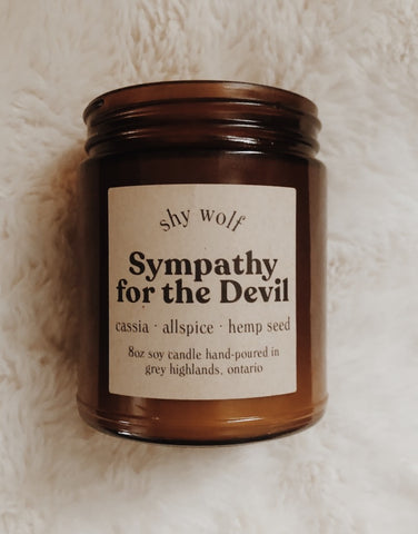 SHY WOLF CANDLE - THE CHARIOT