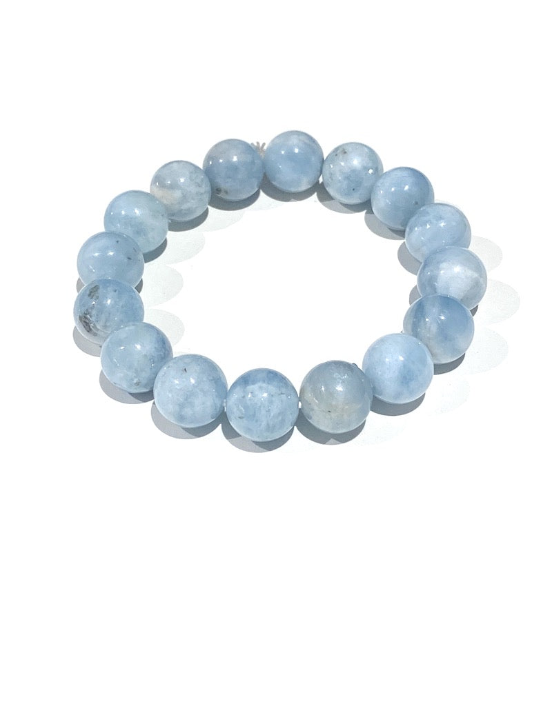 Aquamarine -  A+ 12mm Round