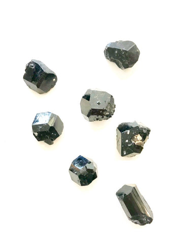 Tourmaline Natural Crystals - Black A+