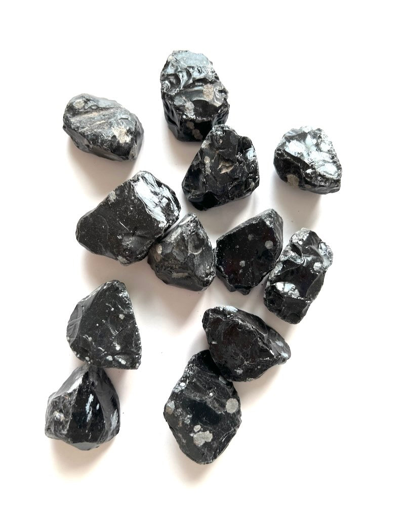 Obsidian Snowflake Raw (M)
