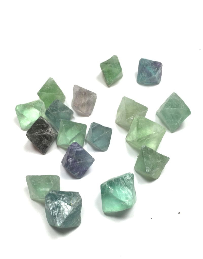 Fluorite Octahedrons