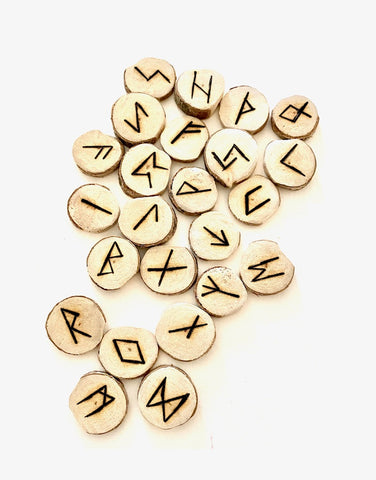 Birch Runes - Handmade