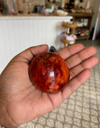 Carnelian Palm Stone
