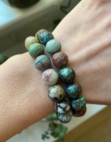 Chrysocolla -  10mm Round