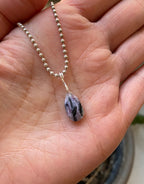 Charoite Teardrop Pendant