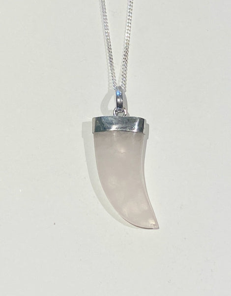 QUARTZ - ROSE POLISHED CLAW