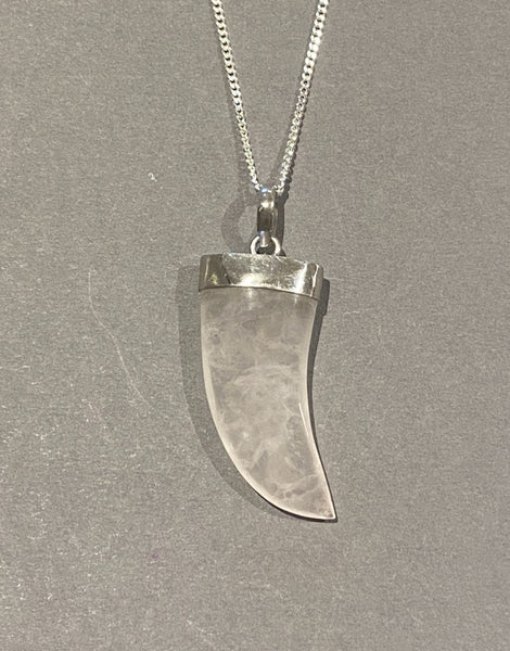 QUARTZ - ROSE POLISHED CLAW