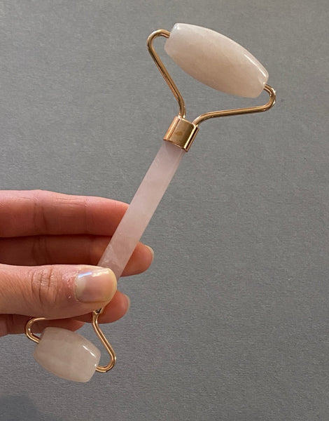 Face Rollers Massage Rose Quartz Roller