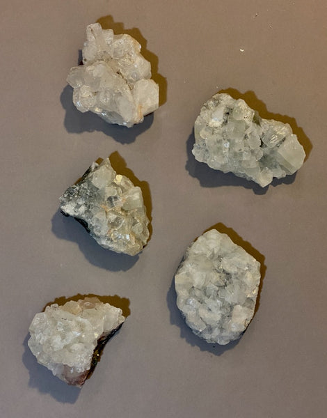 Apophyllite Clusters Palm