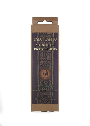 INCENSE - PALO SANTO AND WILD HERBS
