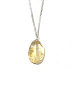 Citrine Tumble Pendant