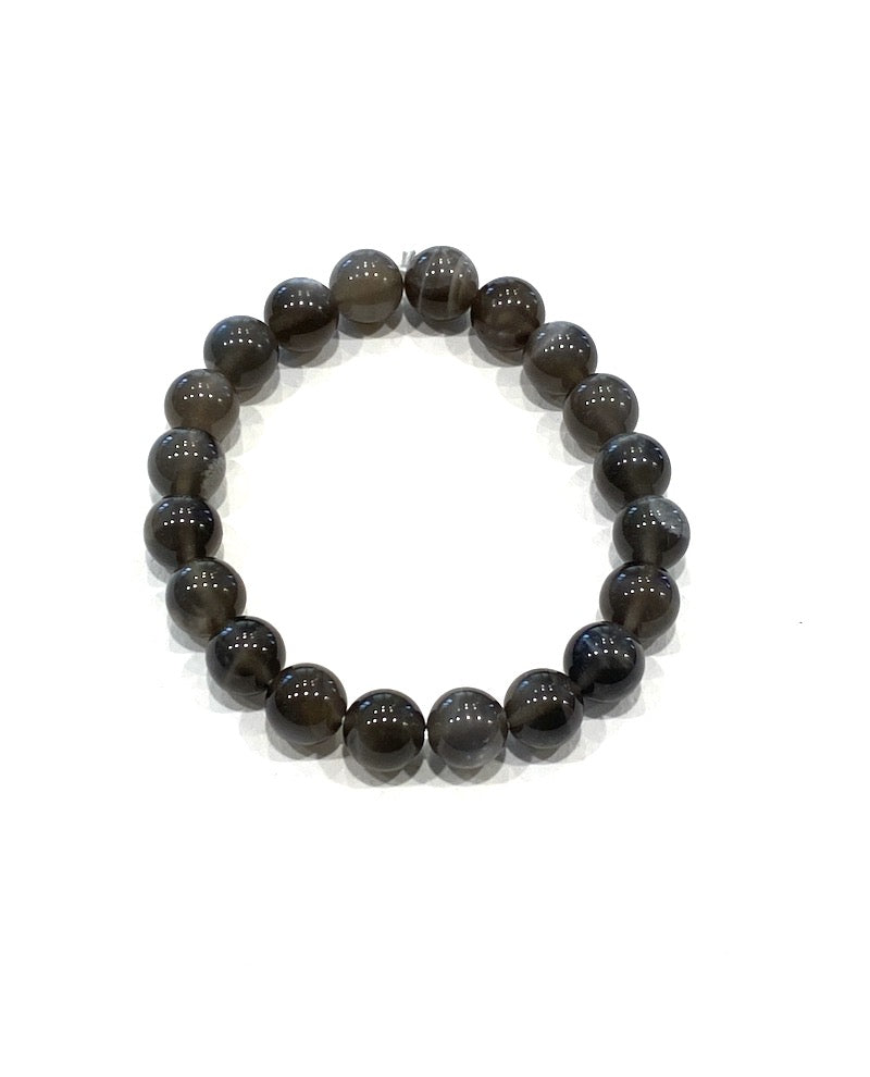 Moonstone Grey - 10mm Round