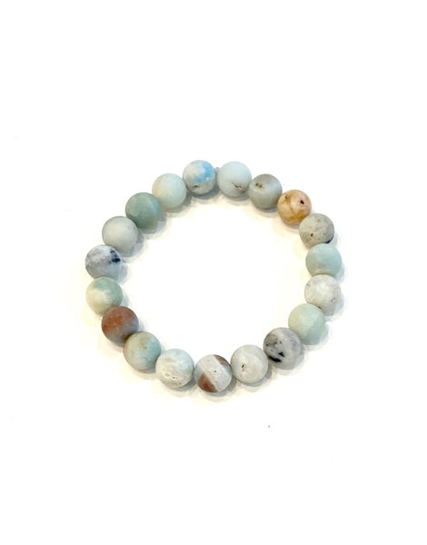 Amazonite -  Russian 10mm Round Matte