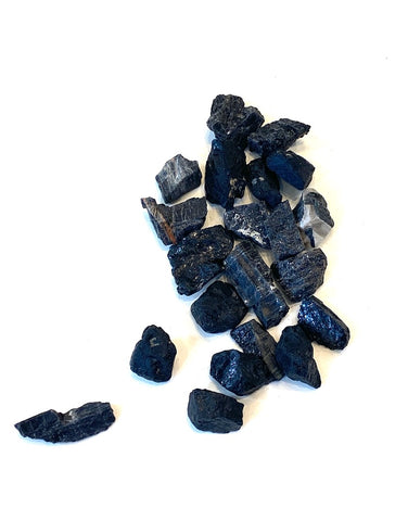 Picture of black tourmaline raw