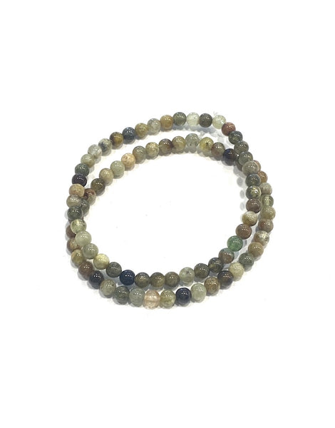 Garnet Green Uvarovite - 5mm Round