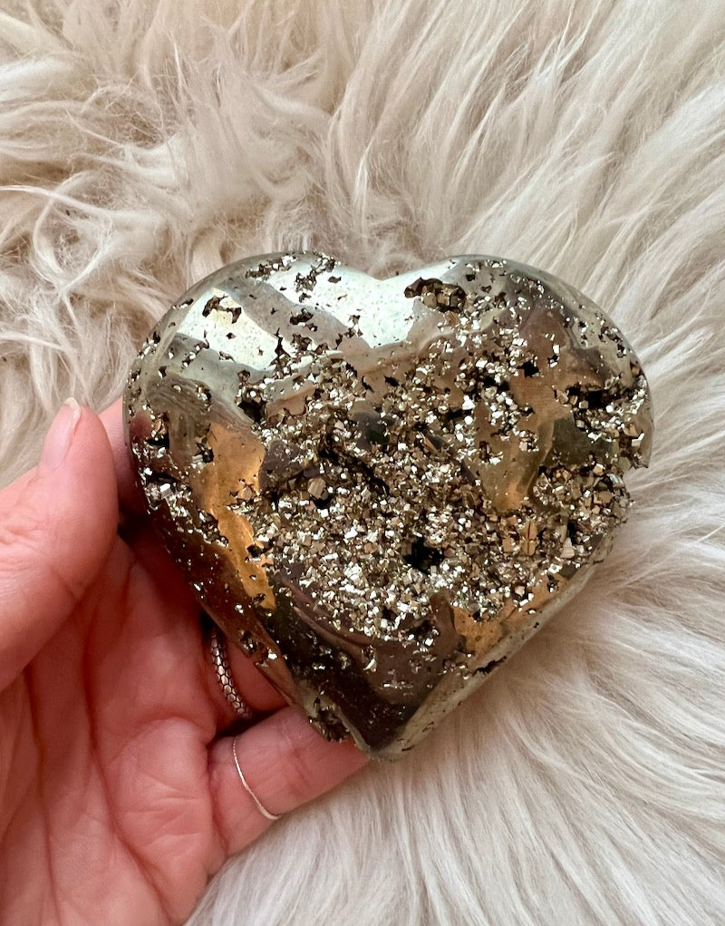 Pyrite Heart Cluster