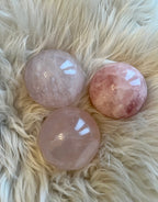 ROSE QUARTZ SPHERE - LARGE