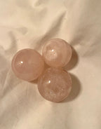 ROSE QUARTZ SPHERE - SMALL