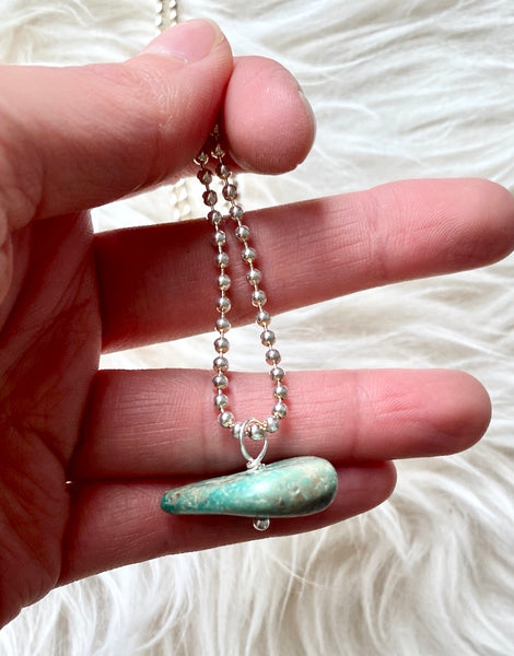 Turquoise - Tumble PENDANT