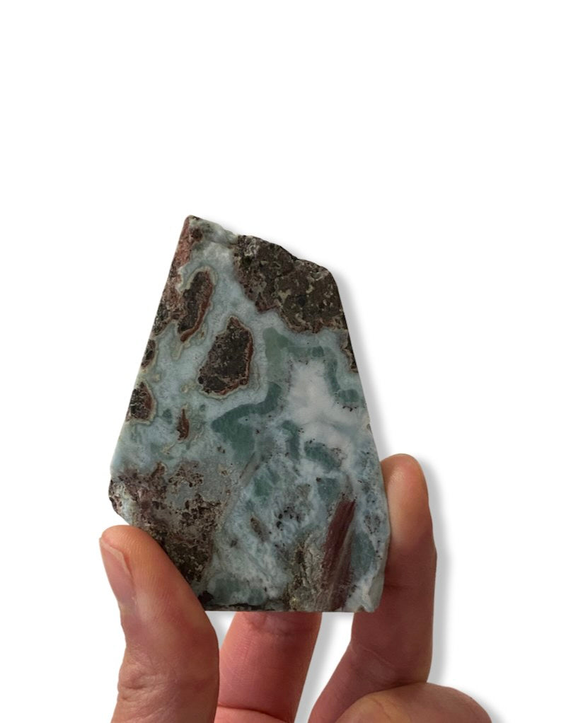 Larimar Slice Specimen