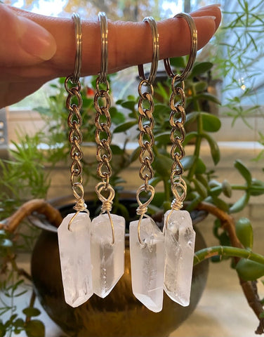 Quartz Raw KEYCHAIN